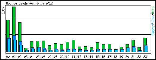 Hourly usage