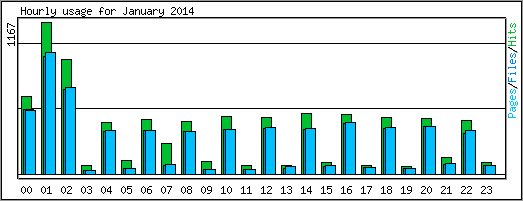 Hourly usage