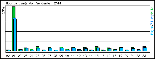 Hourly usage