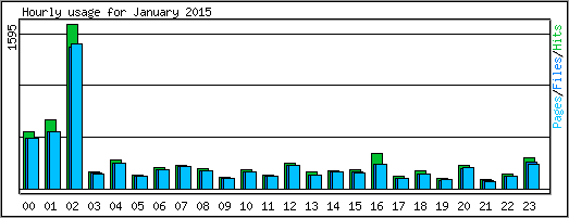 Hourly usage