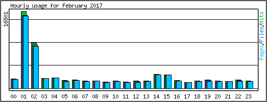 Hourly usage