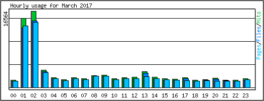 Hourly usage