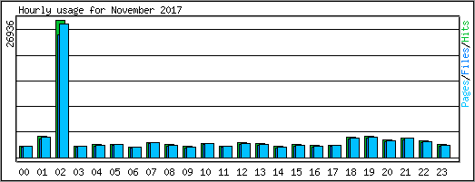 Hourly usage